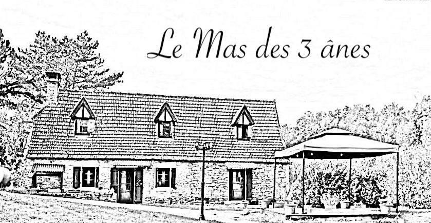 Le Mas Des 3 Anes Blars Exteriér fotografie